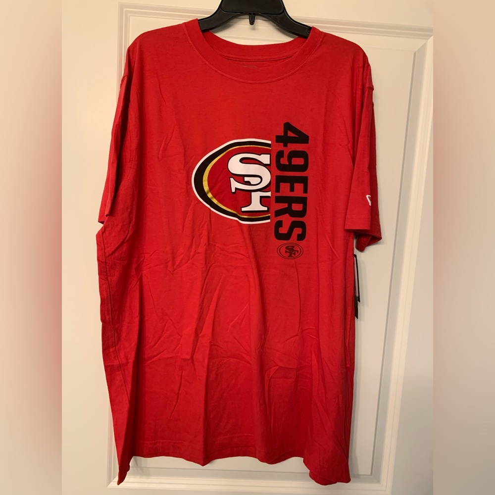 San Francisco 49ers Red Short Sleeve T-Shirt NWT 🌴